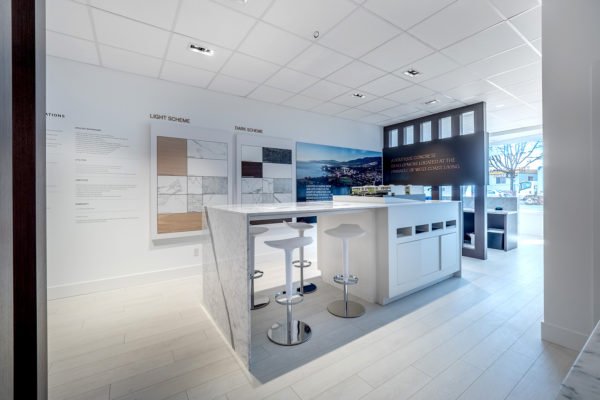 ResidencesonMarine_SaleCentre-Design Presentation Centre Residence on Marine West Vancouver By Boltis